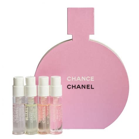 chanel chance sample set|chanel fraiche gift set.